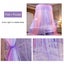 Purple Round Lace Curtain Dome Bed Canopy Netting Princess Mosquito Net Carousel 2