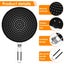 NON-RUST Silicone Splatter Screen for Cooking - 12 inch Grease Splatter Guard Carousel 5