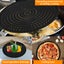 NON-RUST Silicone Splatter Screen for Cooking - 12 inch Grease Splatter Guard Carousel 6