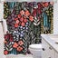 Cute Floral Flower Shower Curtain for Bathroom Decor 72Wx72H Watercolor Sprin Carousel 4