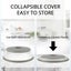 10.5inch Collapsible Microwave Cover Splatter Guard & Colander Kitchen Gadget Carousel 4