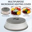10.5inch Collapsible Microwave Cover Splatter Guard & Colander Kitchen Gadget Carousel 5