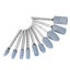 10PCS Mounted Points Grinding Wheel Head Kits Abrasive Stone Heads Polishing Carousel 5