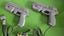 Two Official Sony PS1 Namco NPC-103 Gun with AV Multi Out Carousel 3