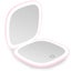 Pocket Mirror with Light, 1X/10X Magnification LED Compact Travel Makeup Mirr Carousel 1