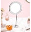 Flexible 10x Magnifying Mirror with Light Settings - Makeup Mirror with Sucti Carousel 9