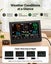 7-in-1 Wi-Fi Weather Station with Wireless Outdoor Sensor and VA Display Carousel 4