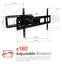 42–70" XL TV Wall Mount | TV Mount | TV Bracket | NEW Carousel 2