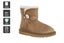 UGG Outback Premium Australian Sheepskin Short Button Boot (Chestnut, Size 7M/8W Carousel 2