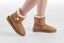 UGG Outback Premium Australian Sheepskin Short Button Boot (Chestnut, Size 7M/8W Carousel 6
