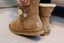 UGG Outback Premium Australian Sheepskin Short Button Boot (Chestnut, Size 7M/8W Carousel 11
