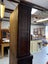 Quality Vintage Solid Oak Beveled Glass Bookcase Cabinet Carousel 11