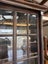 Quality Vintage Solid Oak Beveled Glass Bookcase Cabinet Carousel 14