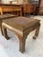 Quality PAIR Vintage Chinese Solid Elm Side Table or Bedside Tables Carousel 6
