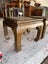 Quality PAIR Vintage Chinese Solid Elm Side Table or Bedside Tables Carousel 17