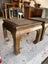 Quality PAIR Vintage Chinese Solid Elm Side Table or Bedside Tables Carousel 19