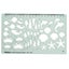 Printtoo Aquatic Jewellery Designing Template , Transparent Acrylic Stencil Carousel 1