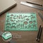 Printtoo Aquatic Jewellery Designing Template , Transparent Acrylic Stencil Carousel 2