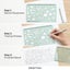 Printtoo Aquatic Jewellery Designing Template , Transparent Acrylic Stencil Carousel 3