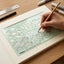 Printtoo Aquatic Jewellery Designing Template , Transparent Acrylic Stencil Carousel 4