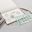 Printtoo Heart Shape Template Ruler, 2 mm Transparent Acrylic Drawing Stencil Carousel 5