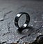 Black Steel Band Ring XD2DC-7 Carousel 6