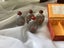 Vintage glass Chinese snuff bottle set in original box Carousel 4