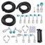 Universal 134a Air Conditioning AC Hose Line Kit w/ Fittings Drier Carousel 9