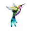 Yifare Spirit Birds, Sheremart Spirit Birds, Yifare Hummingbird Suncatchers f Carousel 1