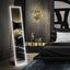 LED Light Full Length Floor Mirror Free Standing Wall Hanging Hallway Carousel 5