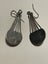 Sterling and pearlescent stone earrings Carousel 2