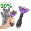 Pet Hair Removal Brush Deshedding Tool for Cats Dogs Grooming Comb Fur Remover Carousel 9