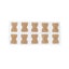 100PCS Glue Free Toenail Toe Ingrown Nail Correction Patch Sticker Foot Care Carousel 8