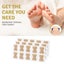 100PCS Glue Free Toenail Toe Ingrown Nail Correction Patch Sticker Foot Care Carousel 9
