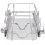 Vidaxl Pull Out Wire Baskets 2 Pcs Silver 300 Mm Carousel 4