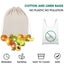 10PCS Drawstring Storage Bags Cotton Calico Bags Tote snack Gift Bags Bulk Carousel 5