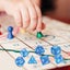 7pcs Polyhedral Dice Acrylic Set For DND RPG MTG Dungeons Dragons Game Party Carousel 5