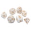 7pcs Polyhedral Dice Acrylic Set For DND RPG MTG Dungeons Dragons Game Party Carousel 12