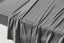 Brosa 500TC Cotton Sateen Bed Sheet Set (Charcoal, Double) Carousel 2