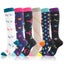 Knee High Compression Socks For Running And Nursing 6 Pairs Carousel 5