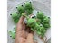 Green Handmade Crochet Frog Keychain For Kids Backpack Carousel 4