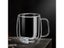 Double Wall High Borosilicate Glass Coffee Cup With Handle Carousel 7