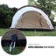 4pcs Camping Ratchet Pulley Tent Guide Rope Adjustable Guy Line Tensioner Tie Carousel 2