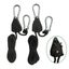 4pcs Camping Ratchet Pulley Tent Guide Rope Adjustable Guy Line Tensioner Tie Carousel 5