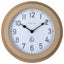 Nextime Poppy Outdoor Wall Clock In Brown Weatherproof Metal Design Carousel 1