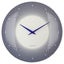 Nextime Deep Wall Clock 50Cm Blue Carousel 1