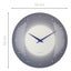 Nextime Deep Wall Clock 50Cm Blue Carousel 2