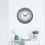 Nextime Deep Wall Clock 50Cm Blue Carousel 4