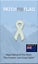 White Awareness Ribbon Badge Pin Choose Carousel 1