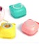 2 Pack Pet Grooming Bath Brush Shampoo with Soap Dispenser Pink and Yellow Carousel 1